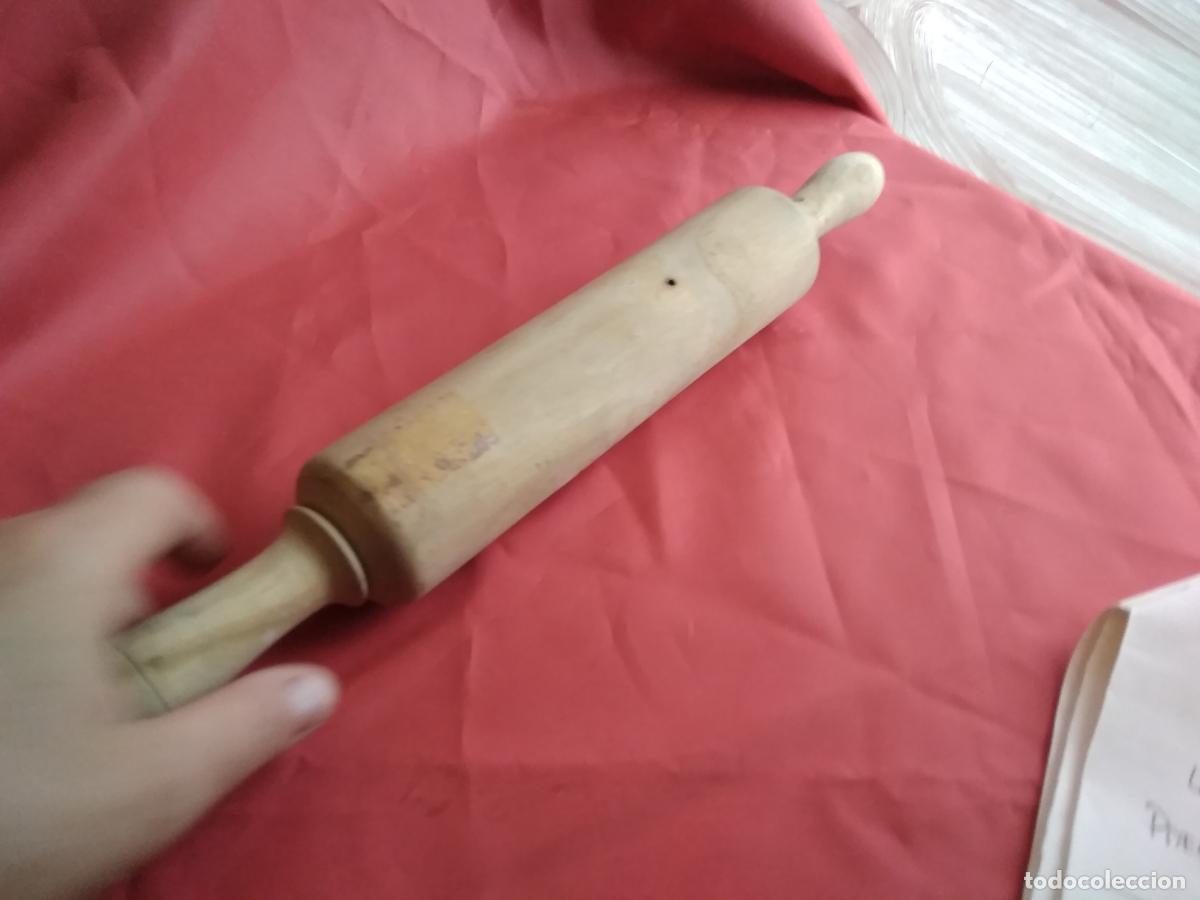 Antig&uuml;edades: Rodillo de amasar cocina. Caja Rustico - Foto 2