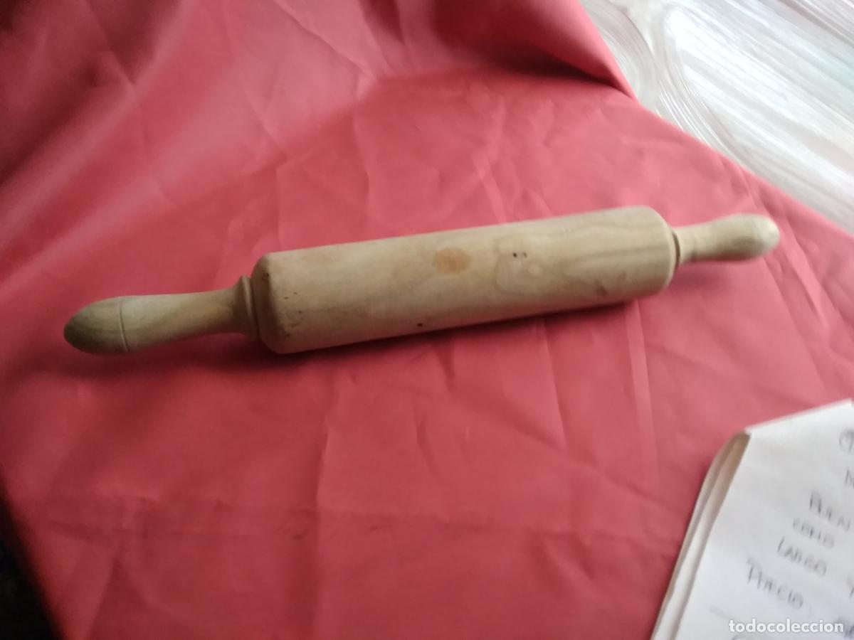 Antig&uuml;edades: Rodillo de amasar cocina. Caja Rustico - Foto 1