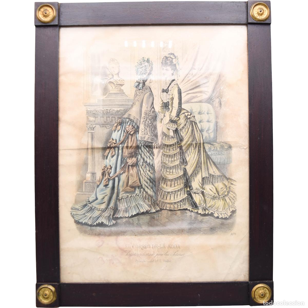 Antig&uuml;edades: Marco antiguo de madera - Foto 1