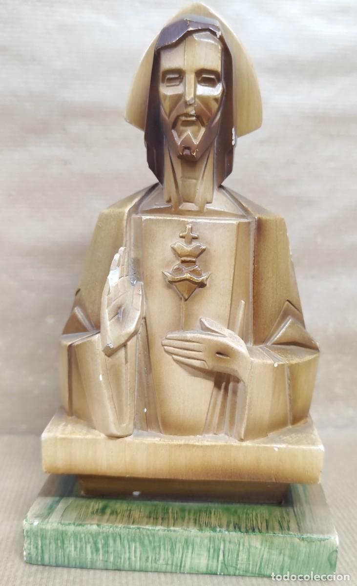 Antig&uuml;edades: CORAZ&Oacute;N DE JES&Uacute;S VINTAGE - Foto 11