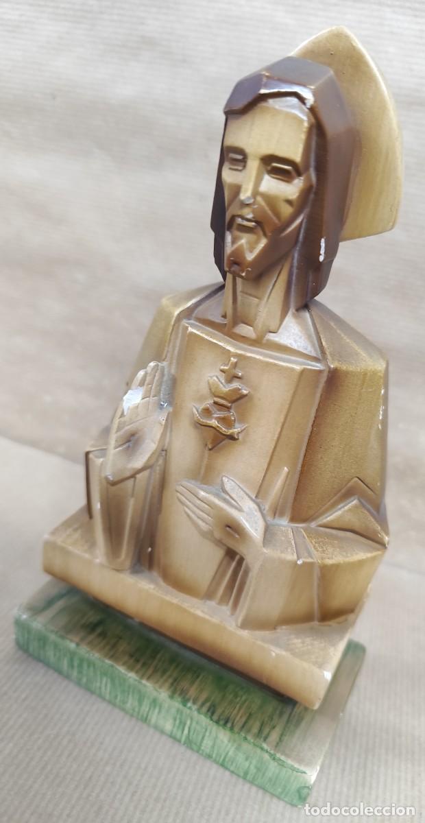 Antig&uuml;edades: CORAZ&Oacute;N DE JES&Uacute;S VINTAGE - Foto 12