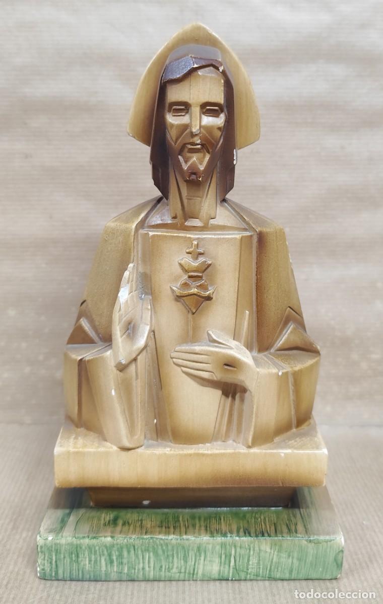 Antig&uuml;edades: CORAZ&Oacute;N DE JES&Uacute;S VINTAGE - Foto 1
