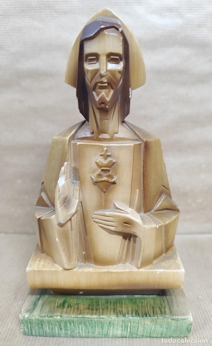 Antig&uuml;edades: CORAZ&Oacute;N DE JES&Uacute;S VINTAGE - Foto 2