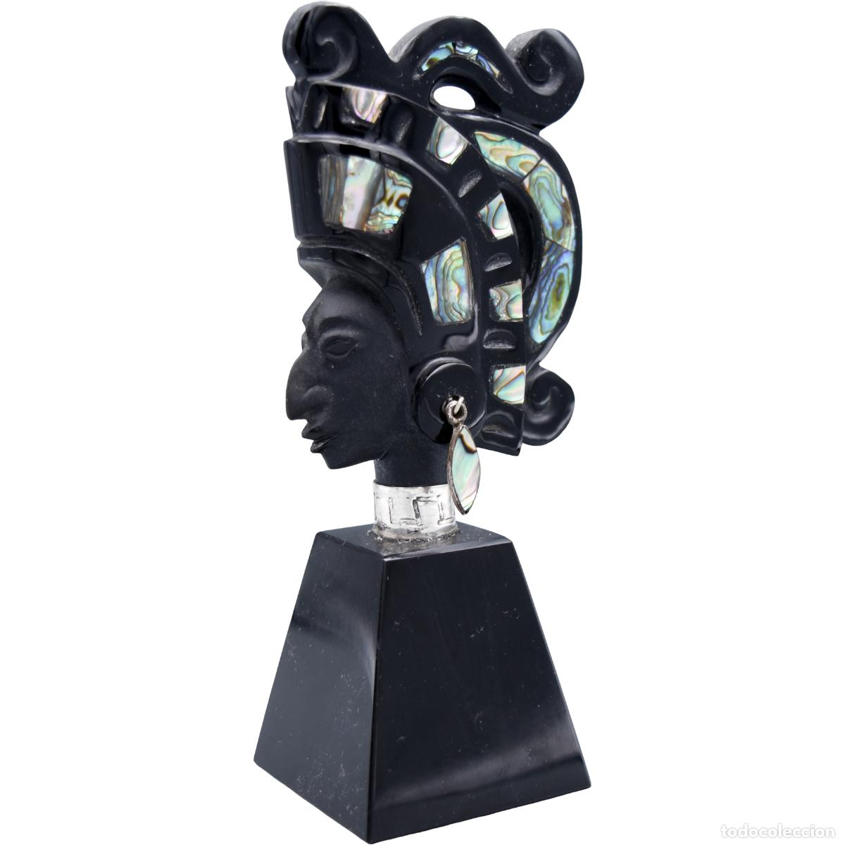 Antig&uuml;edades: Plata y &oacute;nice - Cabeza de arte maya - Foto 2