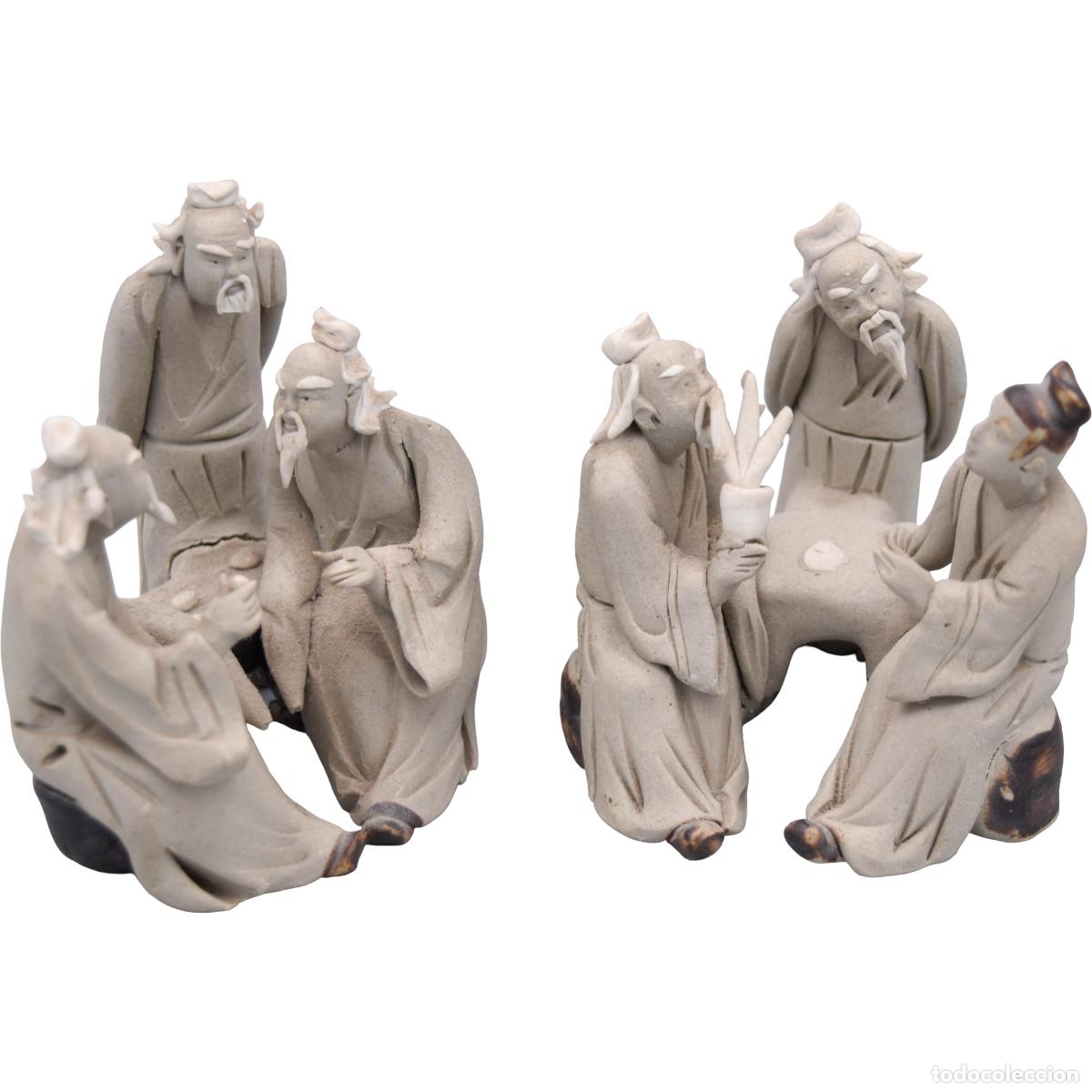 Antig&uuml;edades: Conjunto de figuras asi&aacute;ticas - Foto 1