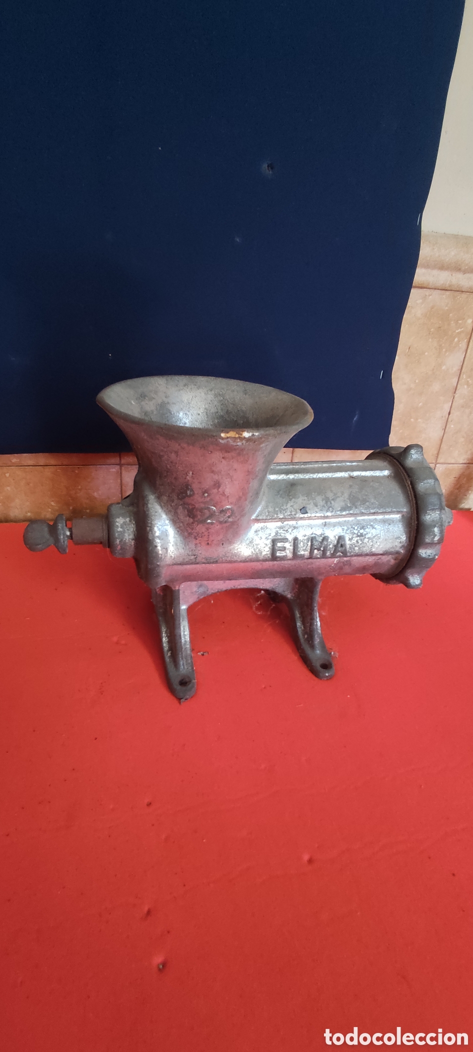 Antig&uuml;edades: Picadora carne Elma 22 - Foto 2