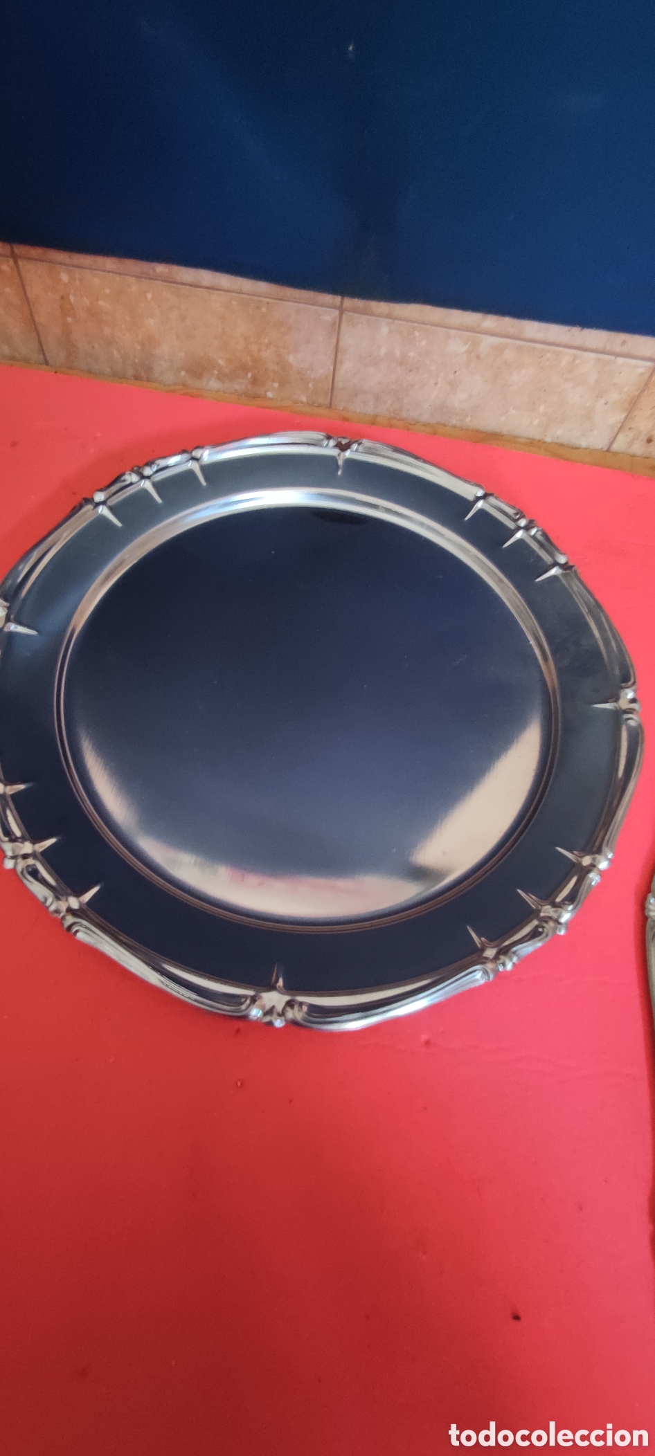 Antig&uuml;edades: Conjunto cinco bandejss - Foto 6