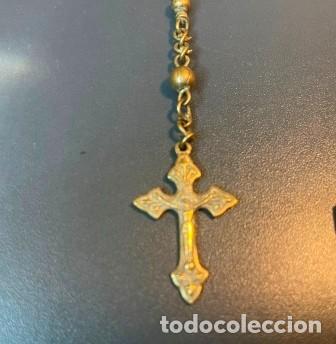 Antig&uuml;edades: LOTE DE 4 ROSARIOS ANTIGUOS - Foto 4