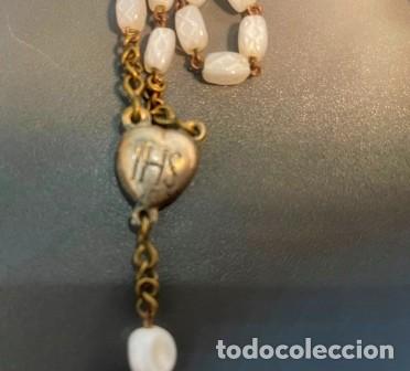 Antig&uuml;edades: LOTE DE 4 ROSARIOS ANTIGUOS - Foto 6