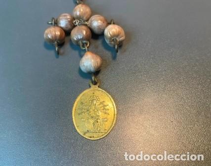 Antig&uuml;edades: LOTE DE 4 ROSARIOS ANTIGUOS - Foto 9