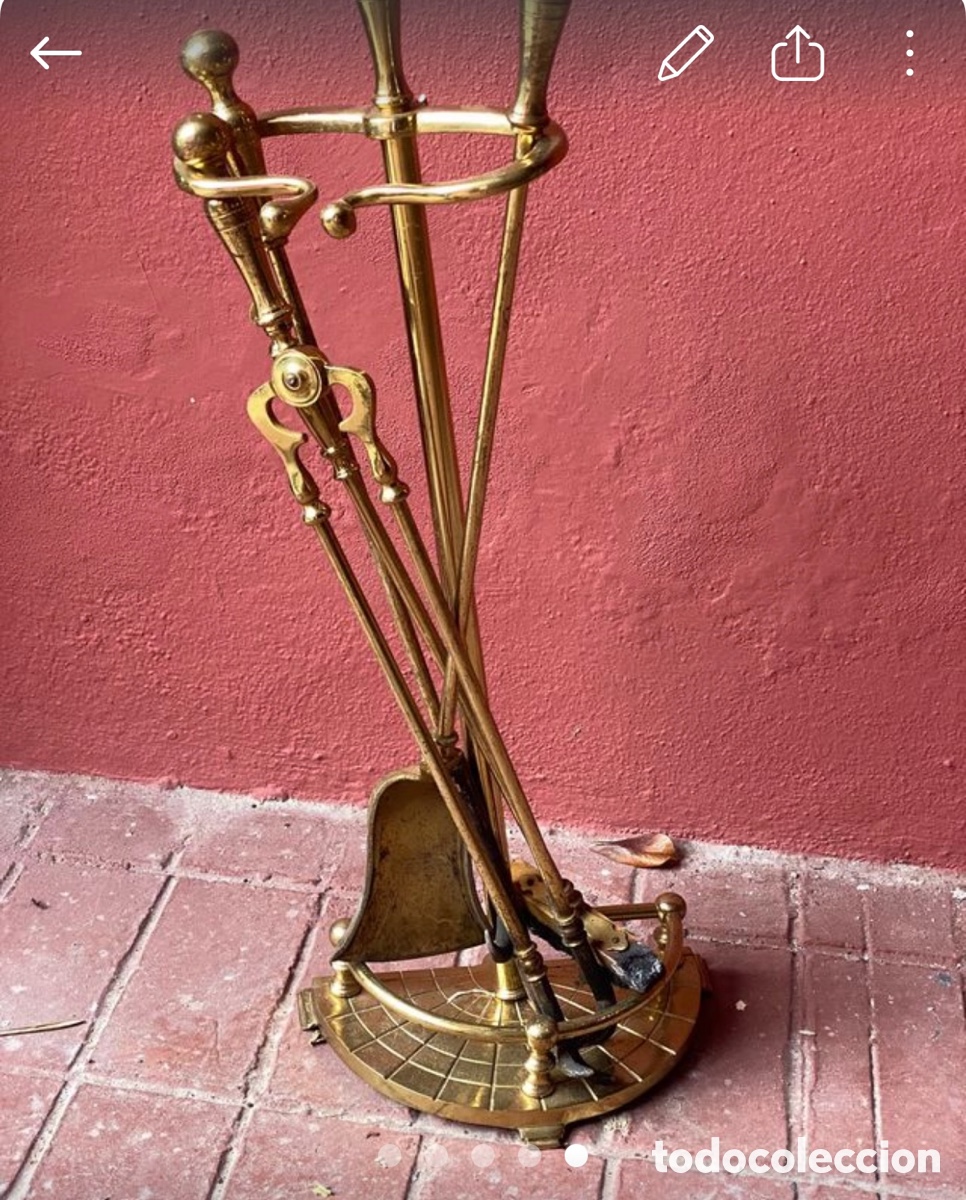 Antig&uuml;edades: Morillos laton o bronce - Foto 5