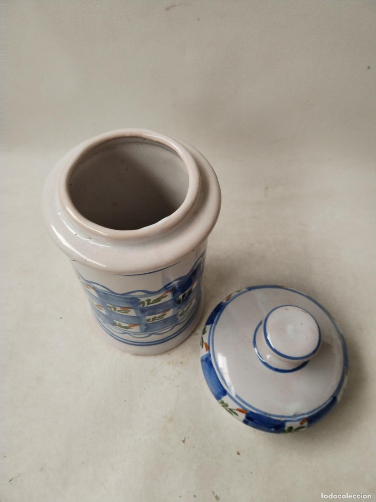 Antig&uuml;edades: albarelo de ceramica lario - Foto 2