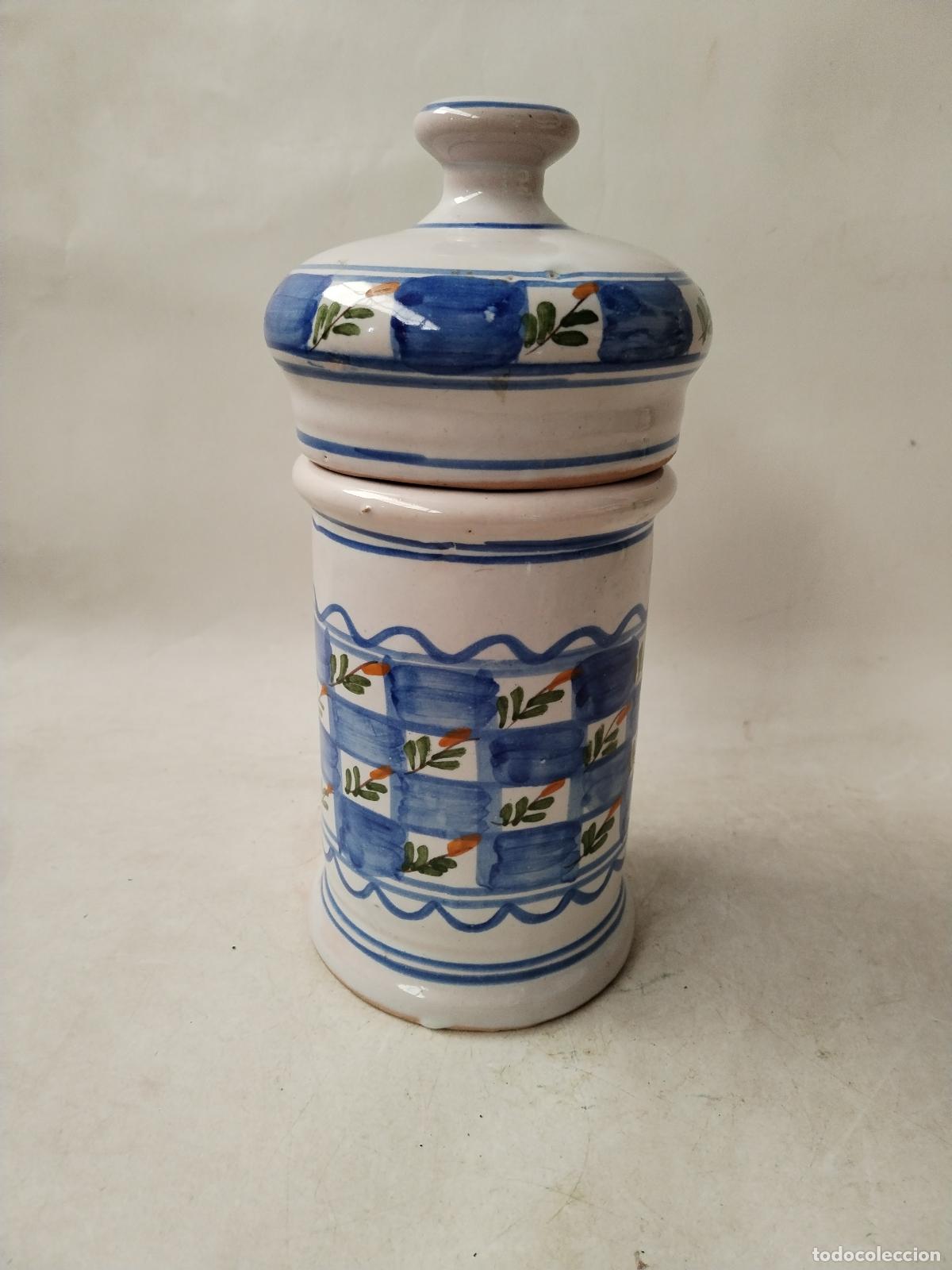 Antig&uuml;edades: albarelo de ceramica lario - Foto 3