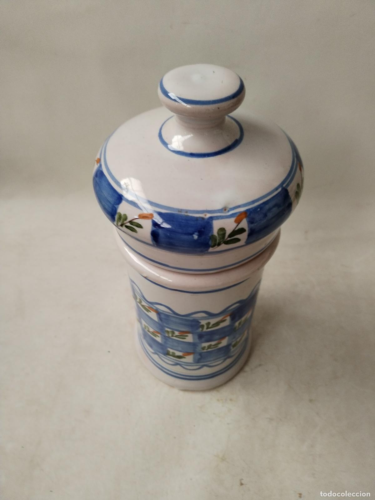 Antig&uuml;edades: albarelo de ceramica lario - Foto 4