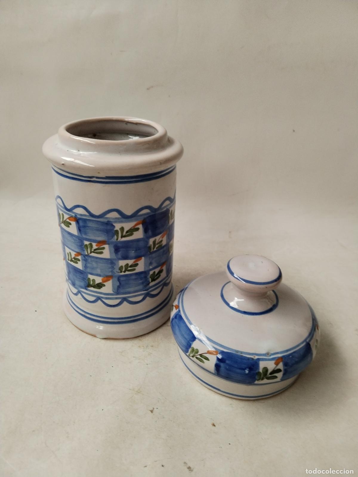 Antig&uuml;edades: albarelo de ceramica lario - Foto 5