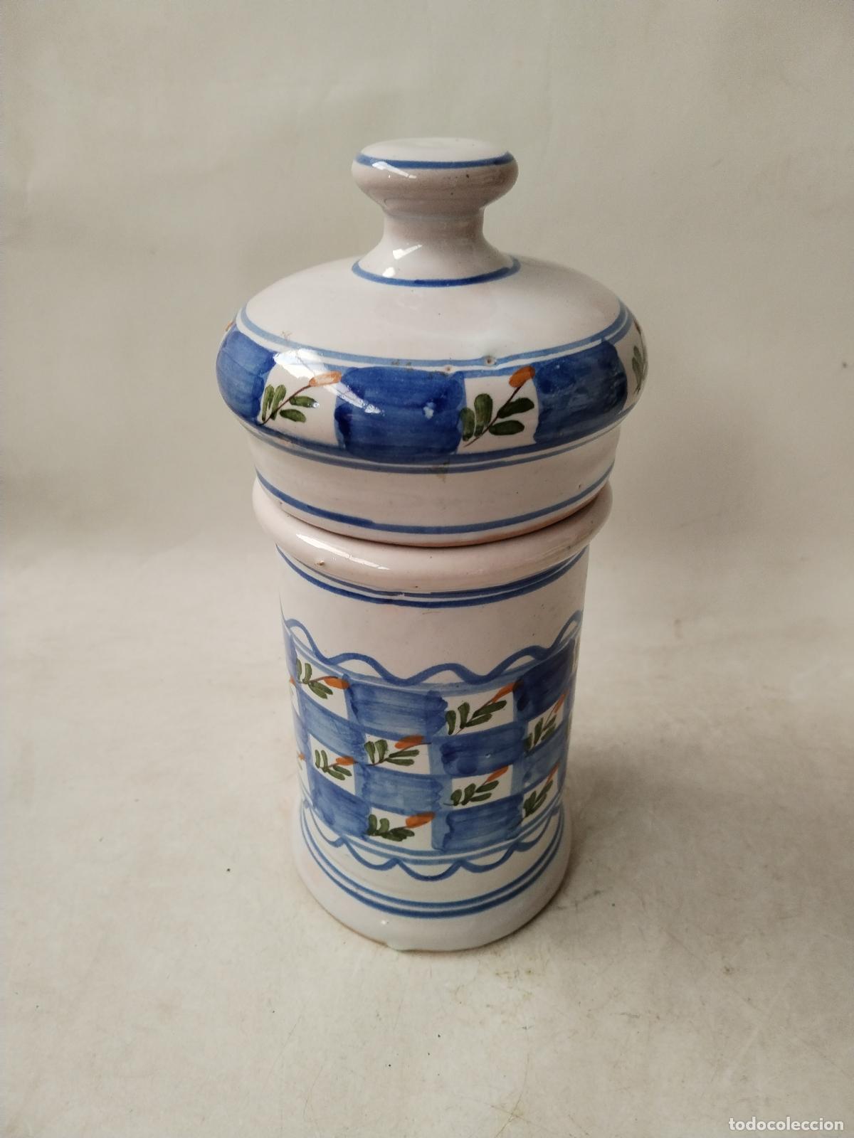 Antig&uuml;edades: albarelo de ceramica lario - Foto 7