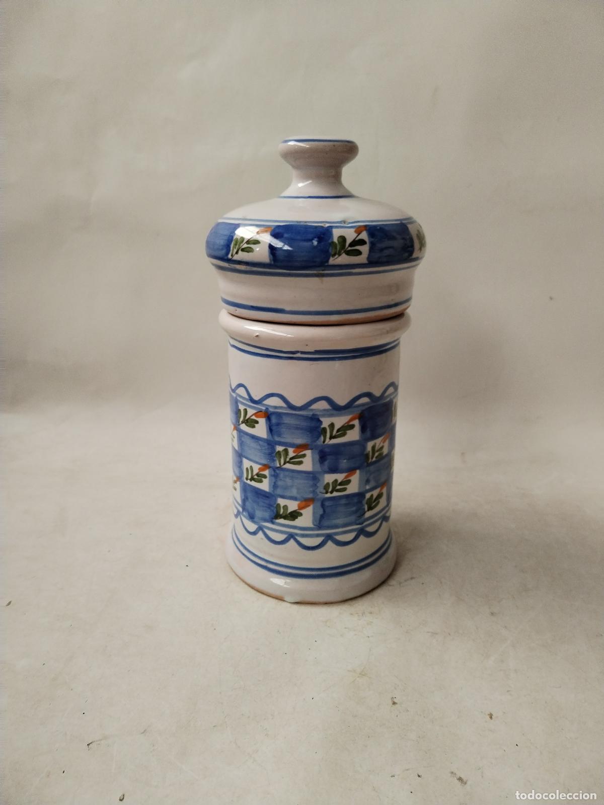 Antig&uuml;edades: albarelo de ceramica lario - Foto 1
