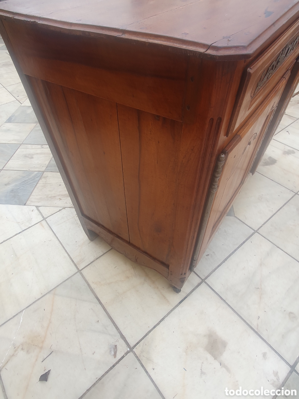 Antig&uuml;edades: Mueble del 18 en nogal macizo - Foto 7