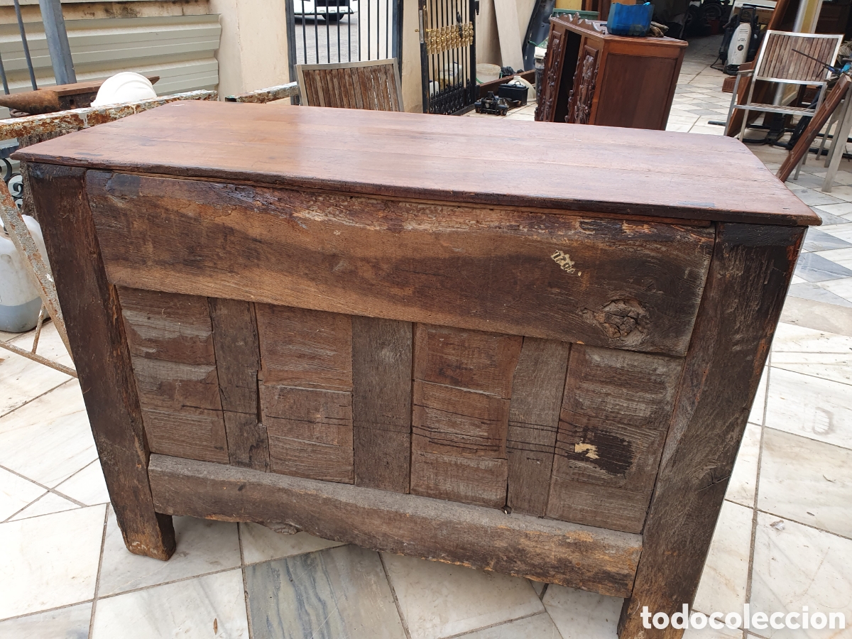 Antig&uuml;edades: Mueble del 18 en nogal macizo - Foto 8