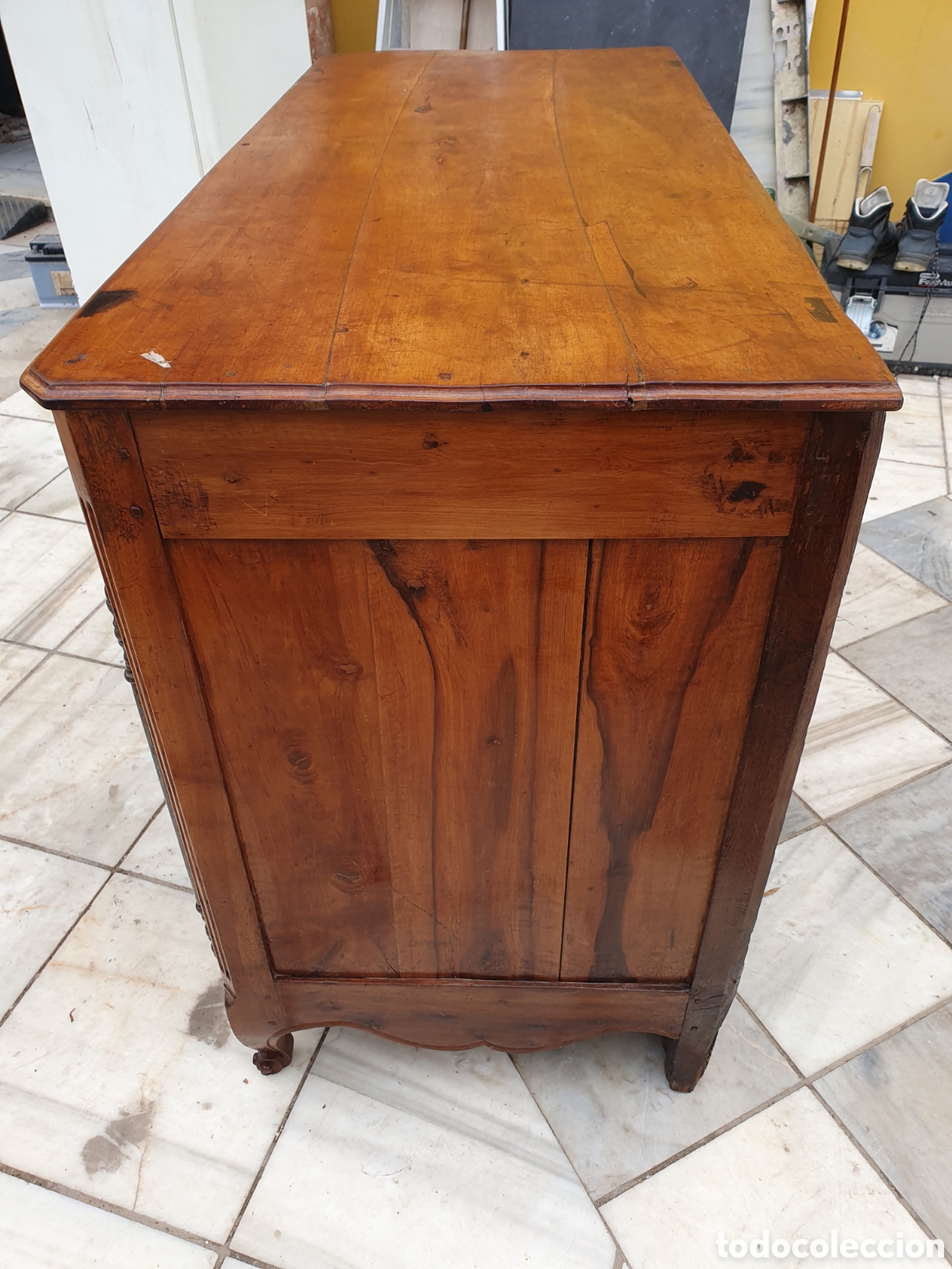 Antig&uuml;edades: Mueble del 18 en nogal macizo - Foto 11