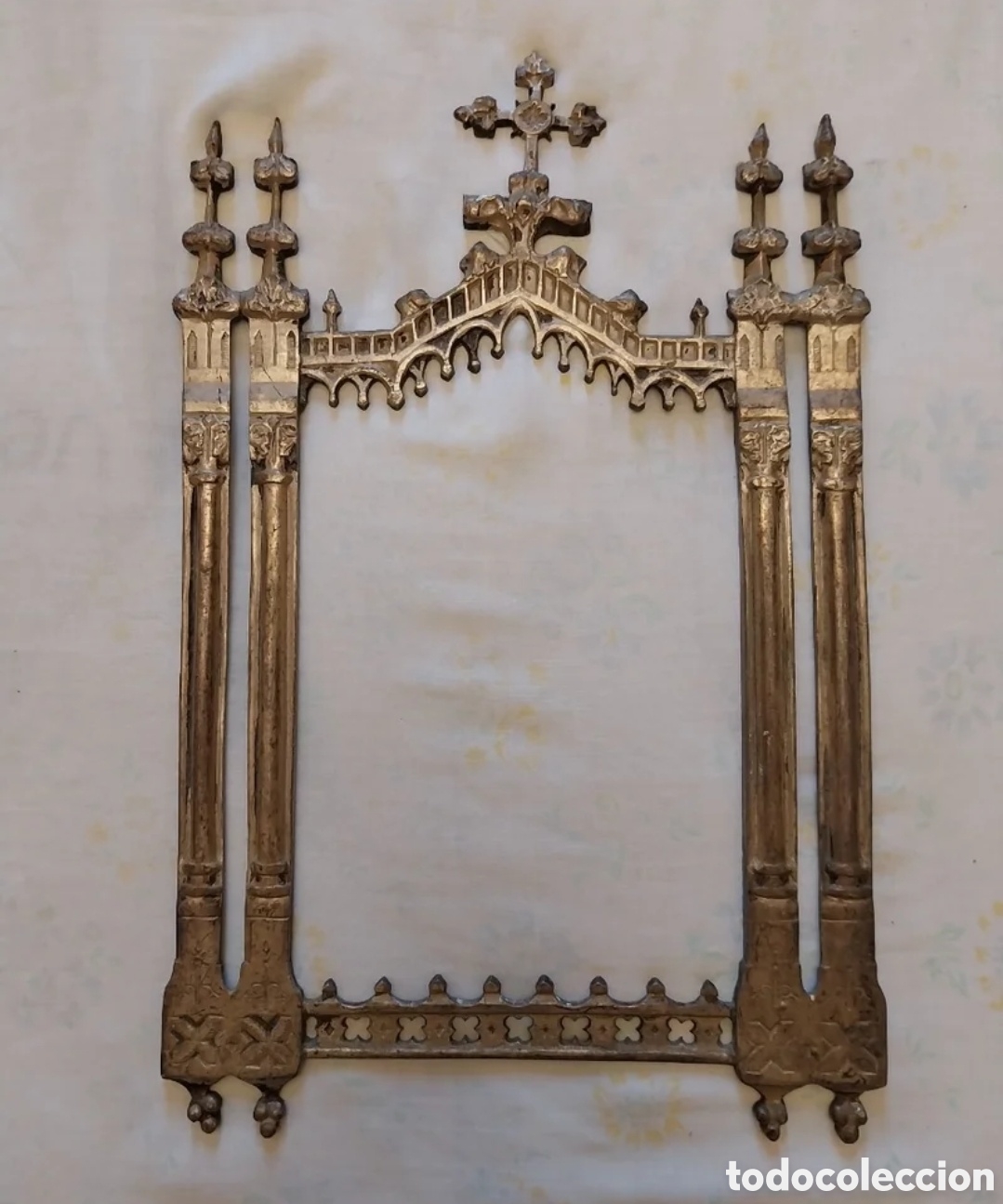 Antig&uuml;edades: Sacra de iglesia plateada - Foto 1