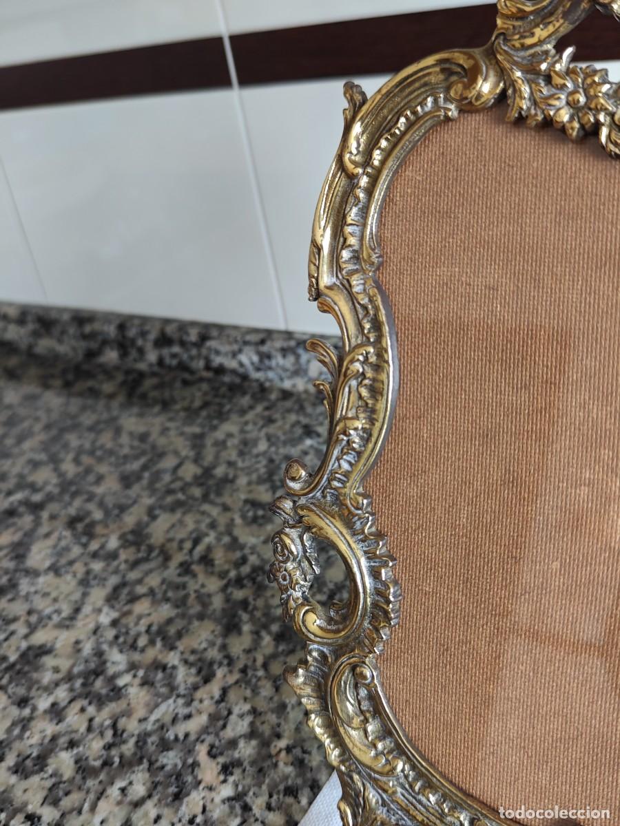 Antig&uuml;edades: Portafotos marco bronce - Foto 3