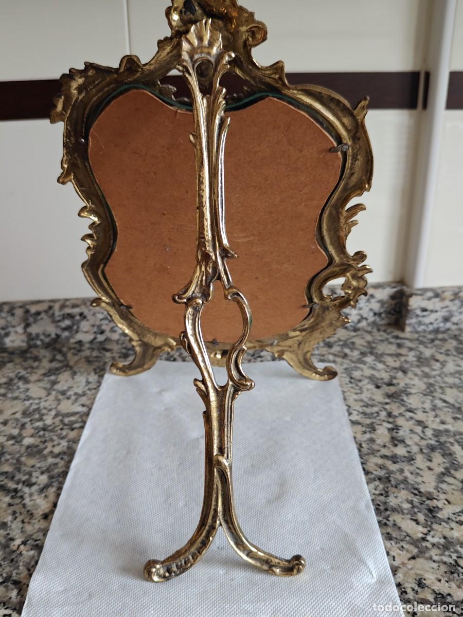 Antig&uuml;edades: Portafotos marco bronce - Foto 6