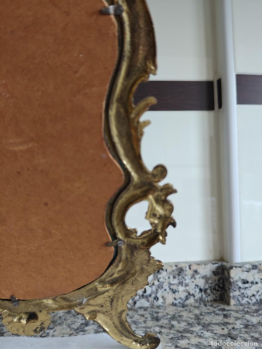 Antig&uuml;edades: Portafotos marco bronce - Foto 9