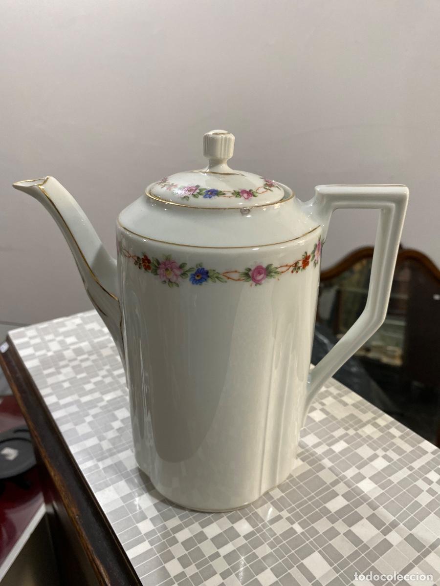 Antig&uuml;edades: Cafetera de porcelana Silesia - Foto 1