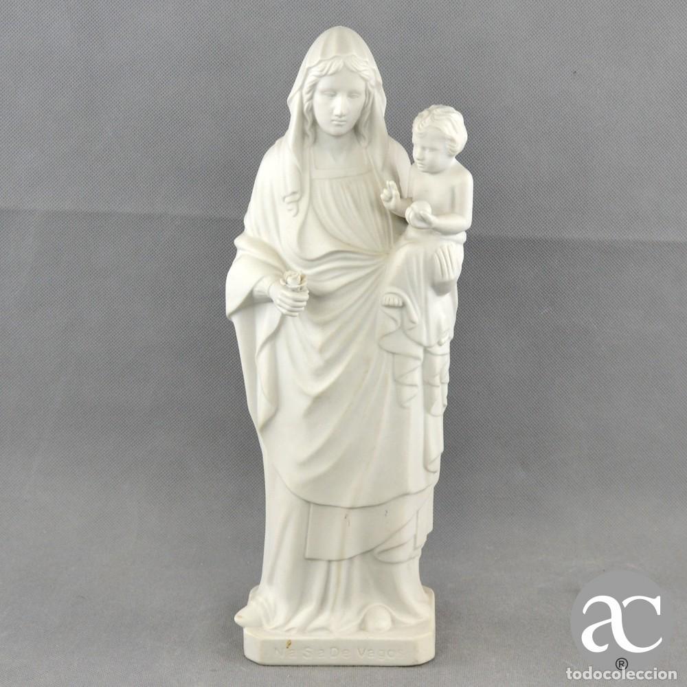 Antig&uuml;edades: Nossa Senhora de Vagos em Biscuit - Foto 1