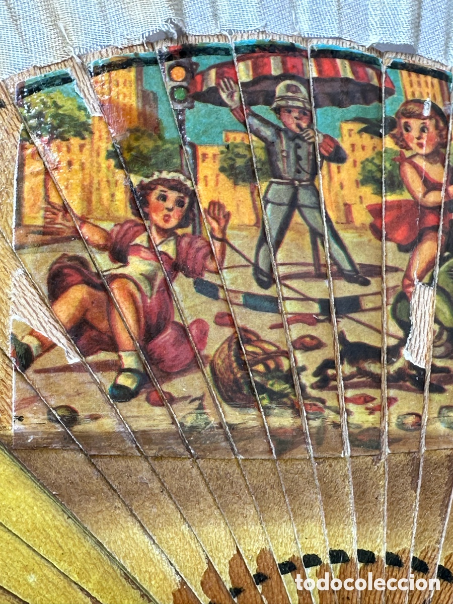 Antig&uuml;edades: Abanico infantil vintage - Foto 3