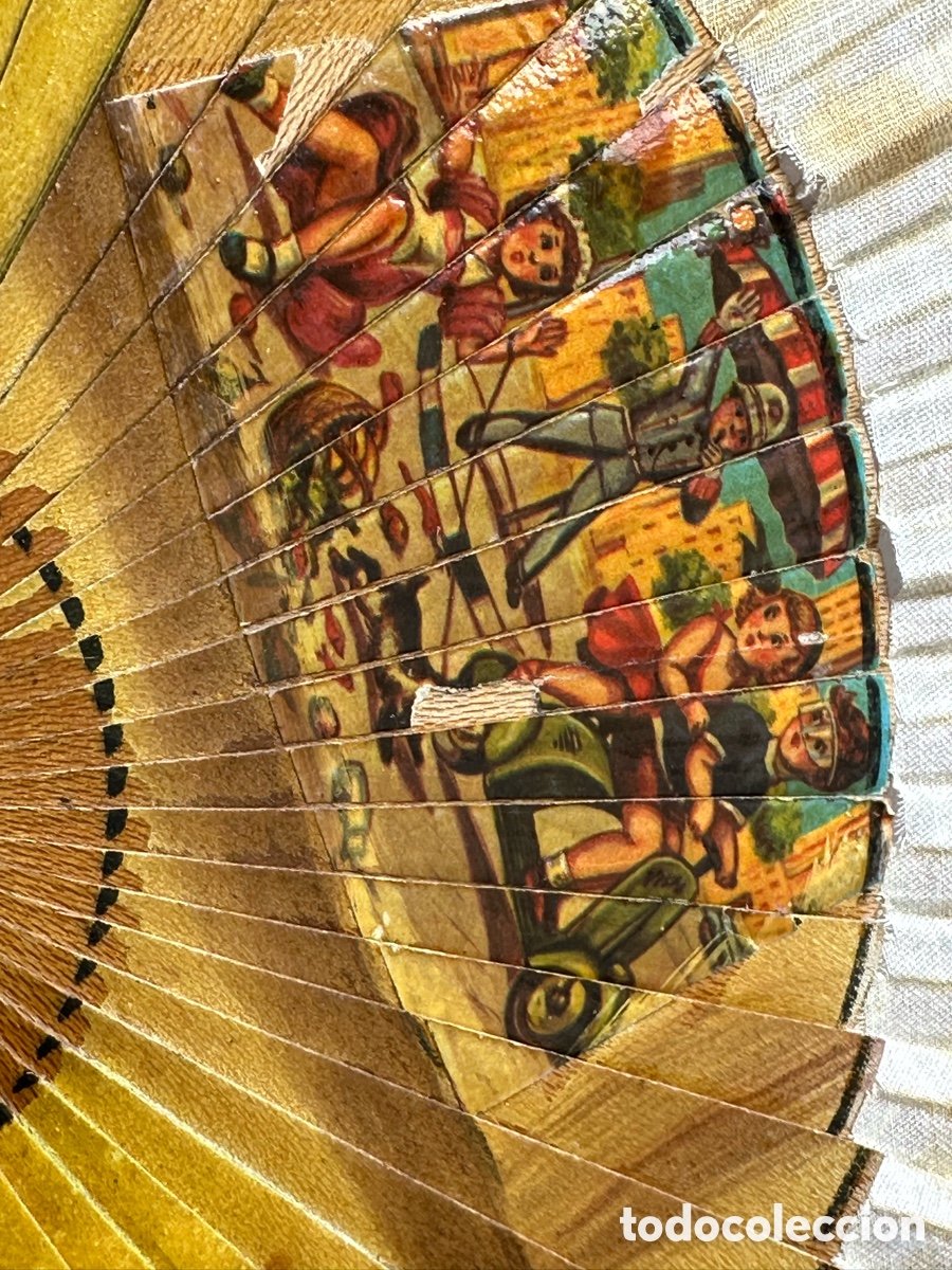 Antig&uuml;edades: Abanico infantil vintage - Foto 4