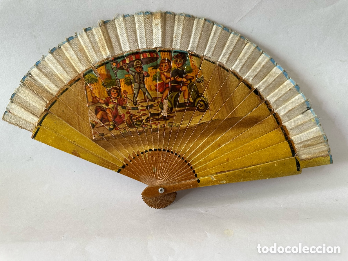 Antig&uuml;edades: Abanico infantil vintage - Foto 10