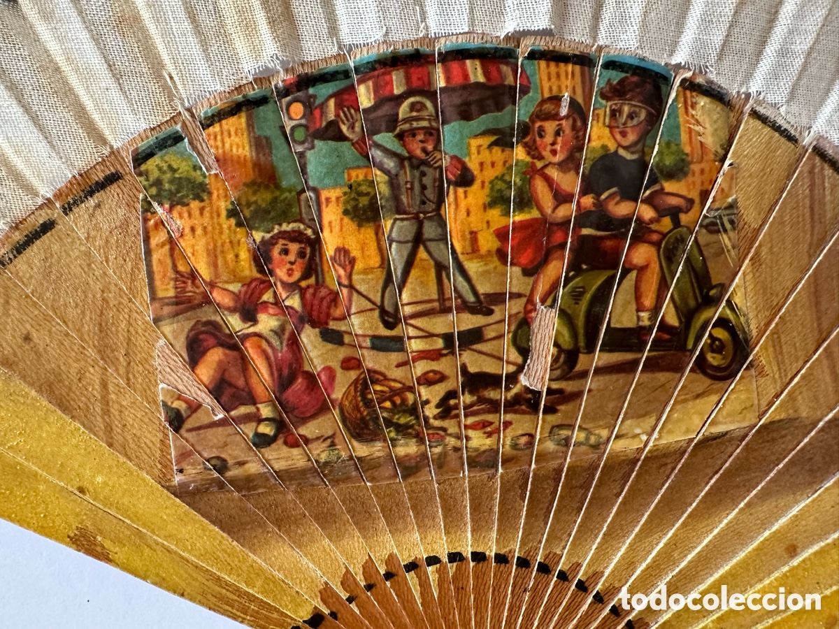 Antig&uuml;edades: Abanico infantil vintage - Foto 11