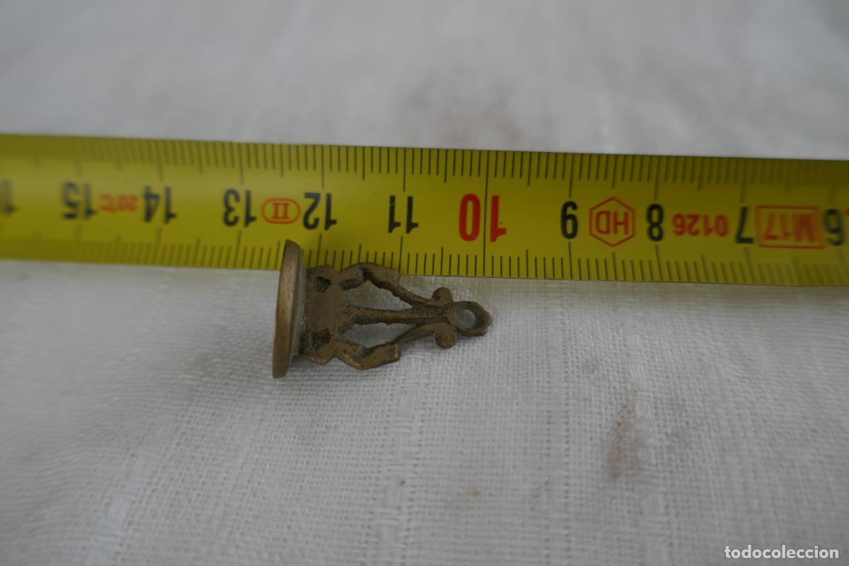 Antig&uuml;edades: CURIOSO SELLO &Aacute;RABE DE BRONCE. - Foto 11