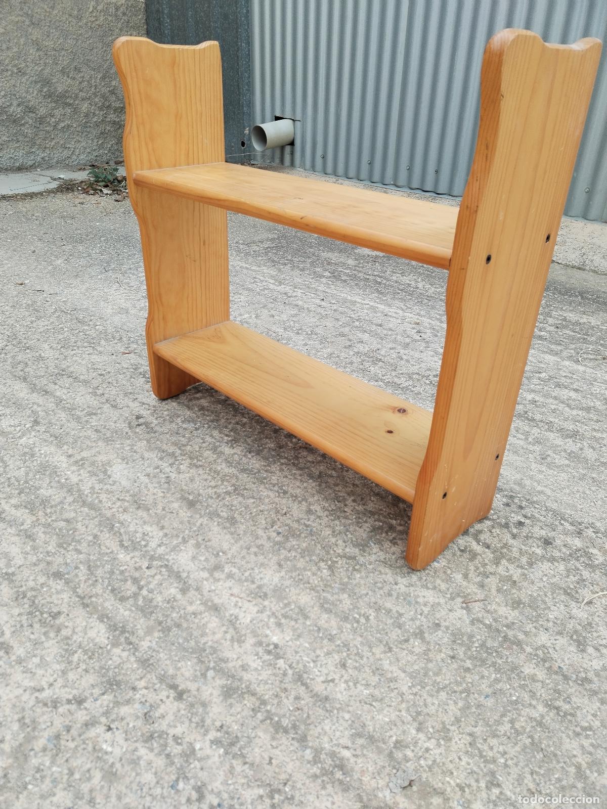 Antig&uuml;edades: repisa en madera de pino - Foto 7
