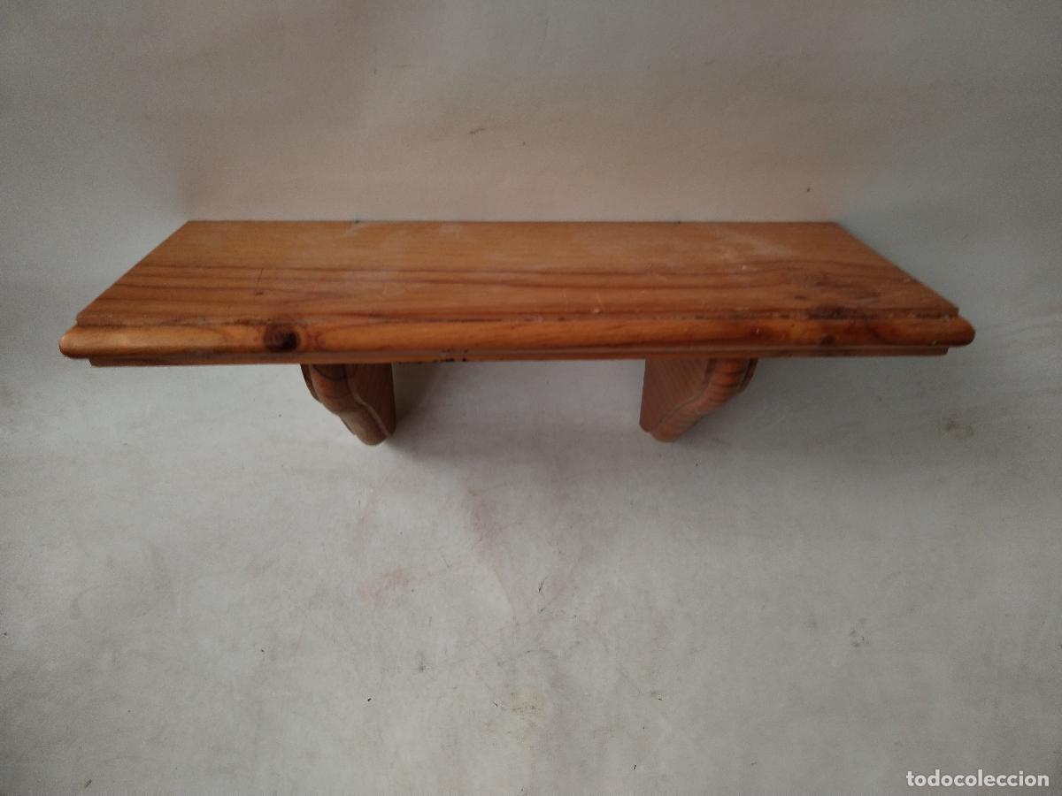 Antig&uuml;edades: repisa en madera de pino - Foto 4