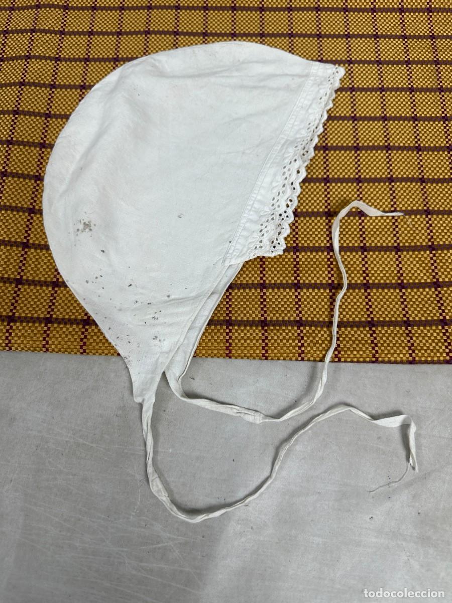 Antig&uuml;edades: Antiguo gorro de dormir - Foto 1