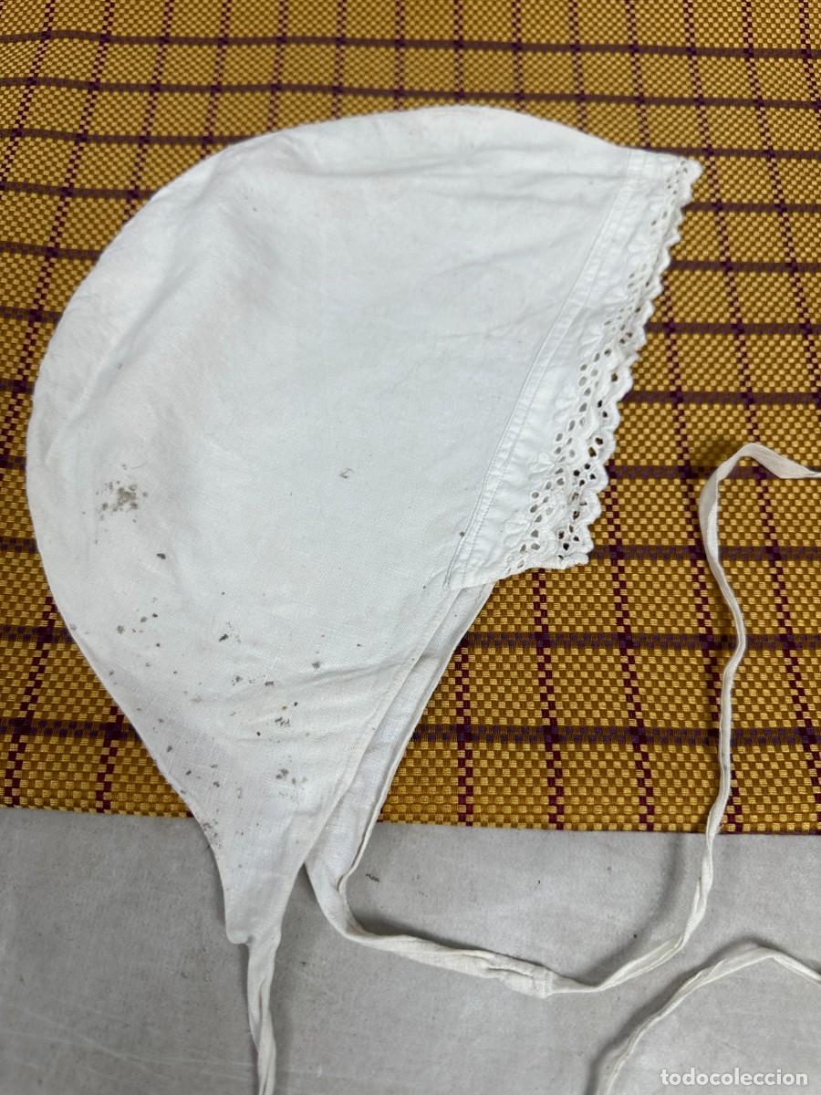 Antig&uuml;edades: Antiguo gorro de dormir - Foto 2