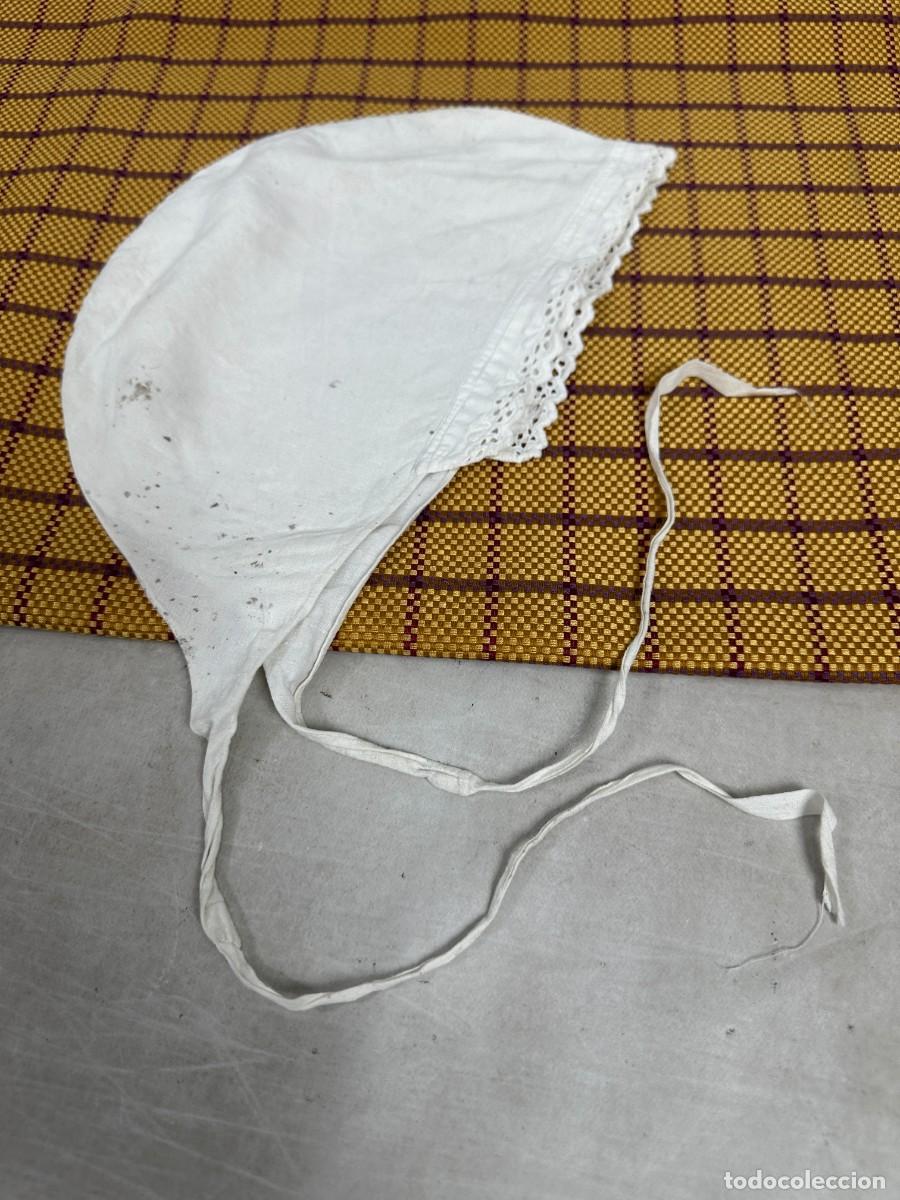 Antig&uuml;edades: Antiguo gorro de dormir - Foto 5
