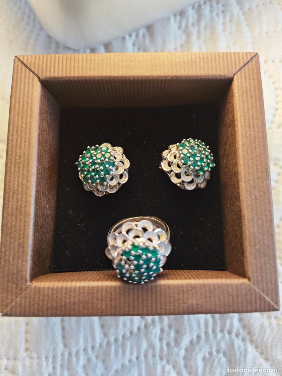 Antig&uuml;edades: Conjunto joyas plata - Foto 1
