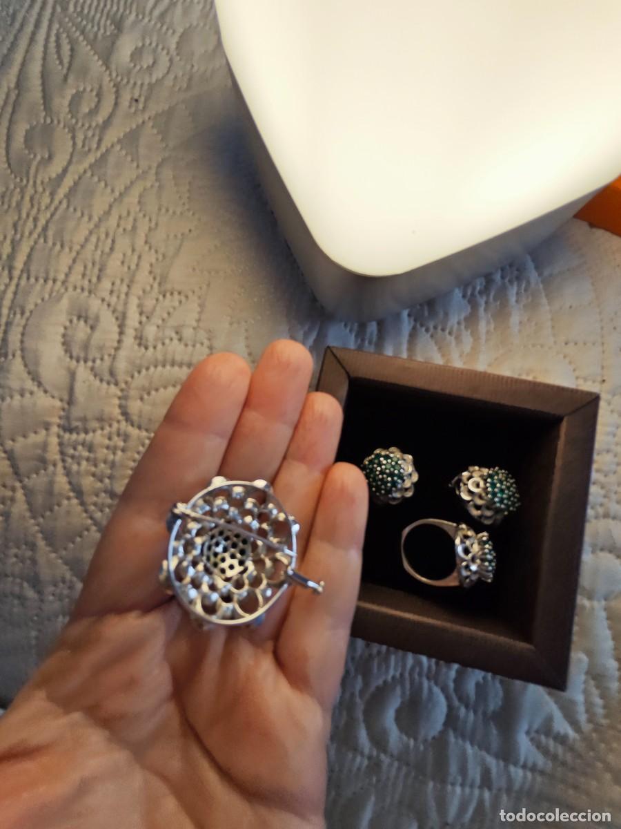 Antig&uuml;edades: Conjunto joyas plata - Foto 3