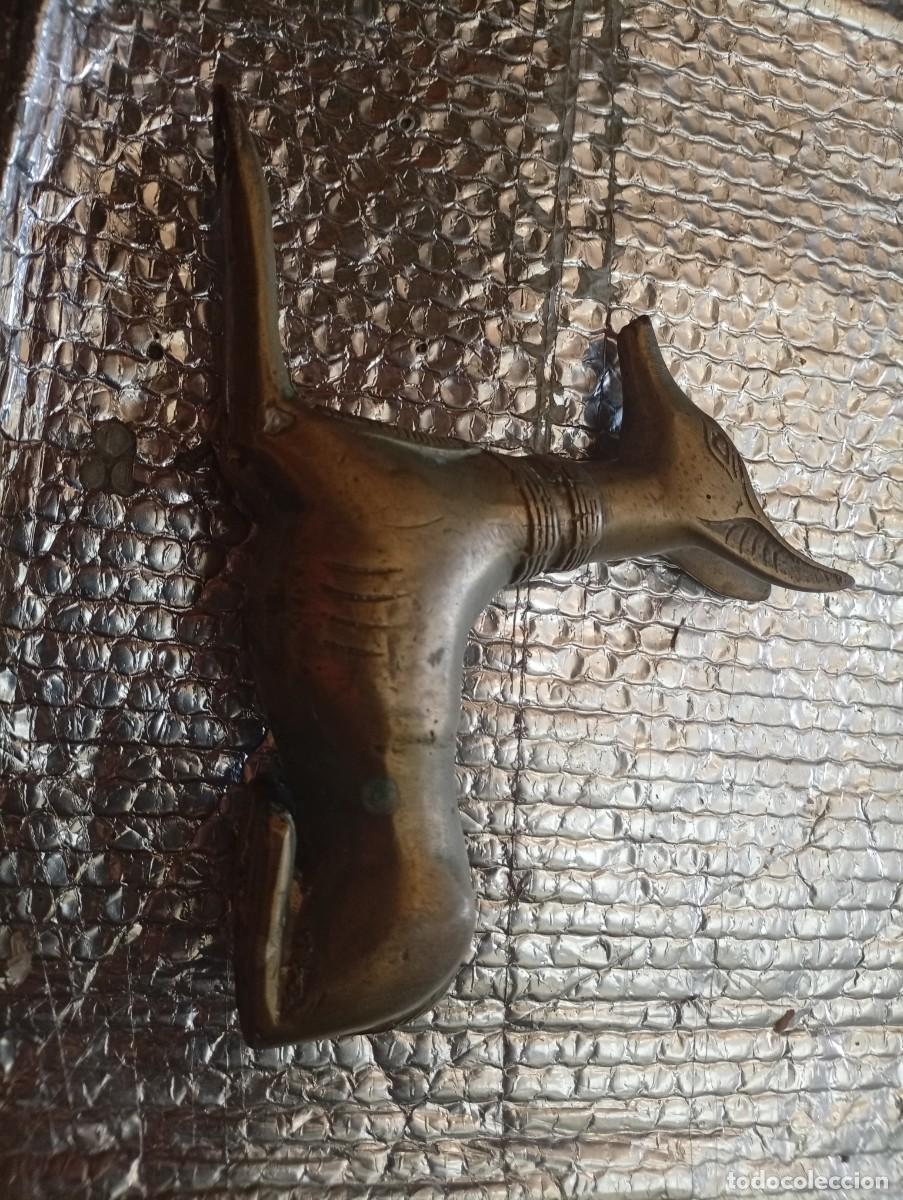 Antig&uuml;edades: Esfinge de bronce en perfecto estado. - Foto 3