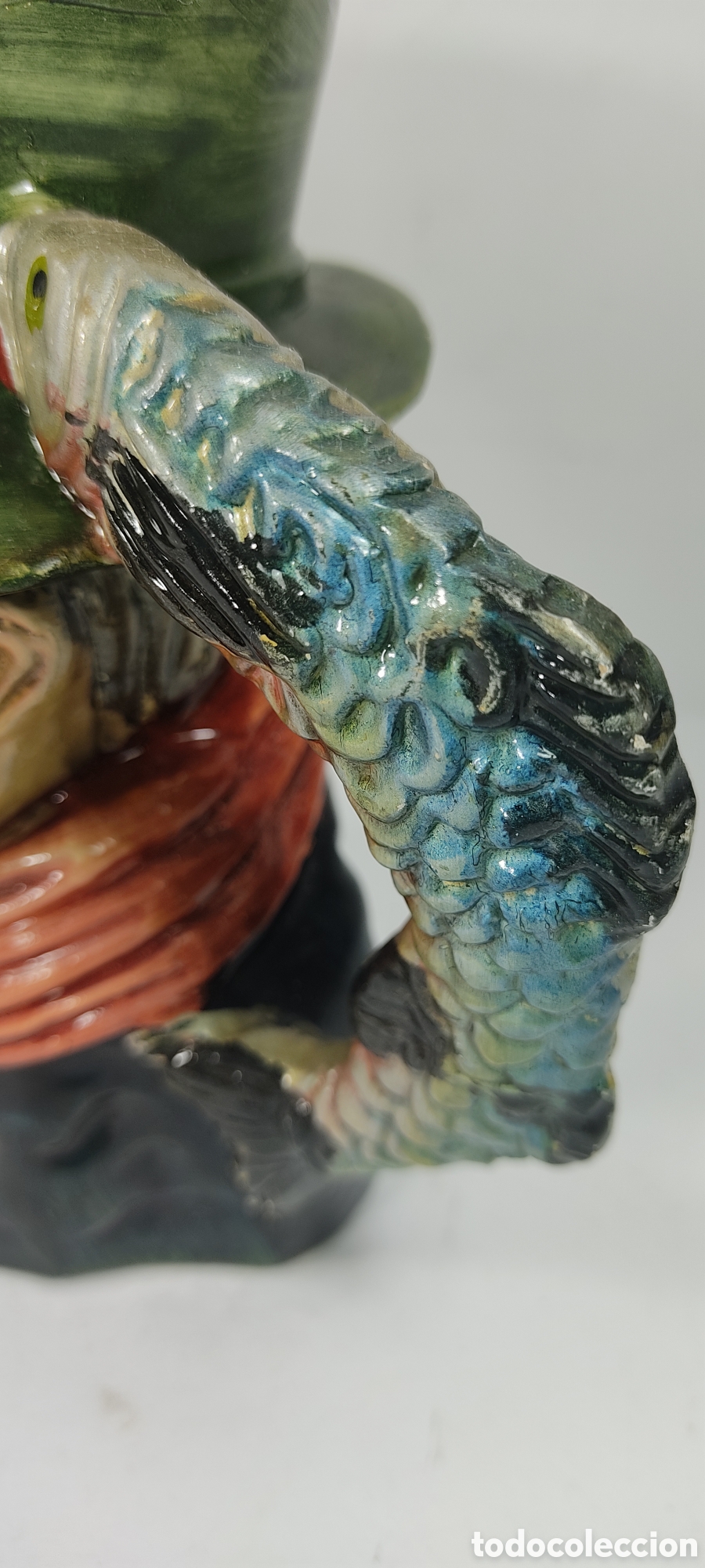 Antig&uuml;edades: JARRA CON CARA, TIPO TOBY JUG, Y ASA CON FORMA DE PEZ. - Foto 13