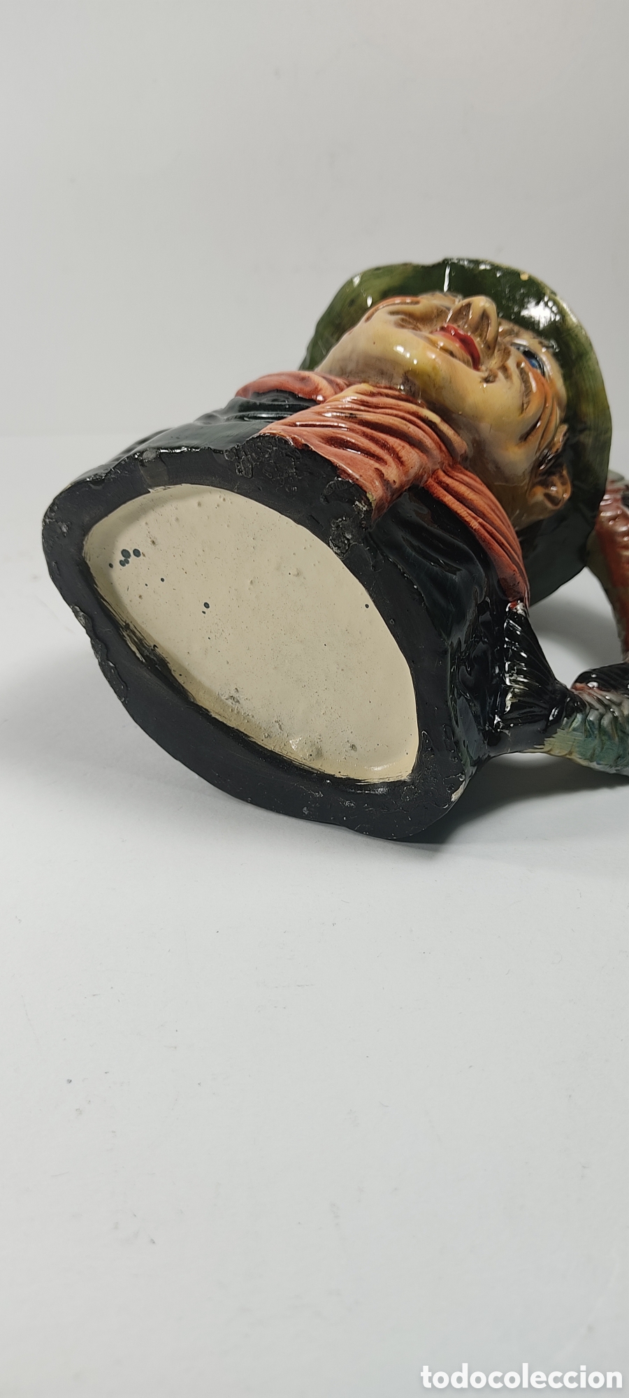 Antig&uuml;edades: JARRA CON CARA, TIPO TOBY JUG, Y ASA CON FORMA DE PEZ. - Foto 16