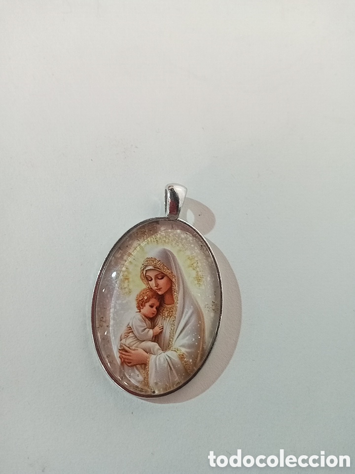 Antig&uuml;edades: PRECIOSA MEDALLA DE LA VIRGEN MAR&Iacute;A - Foto 1