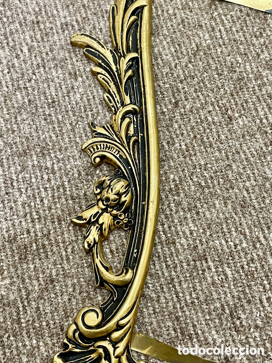Antig&uuml;edades: Marco de bronce estilo rococ&oacute; (70 &times; 42 cm) - Foto 5