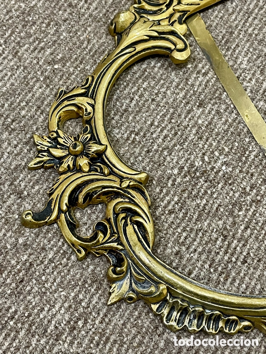 Antig&uuml;edades: Marco de bronce estilo rococ&oacute; (70 &times; 42 cm) - Foto 6