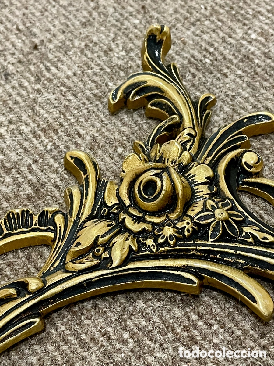 Antig&uuml;edades: Marco de bronce estilo rococ&oacute; (70 &times; 42 cm) - Foto 7