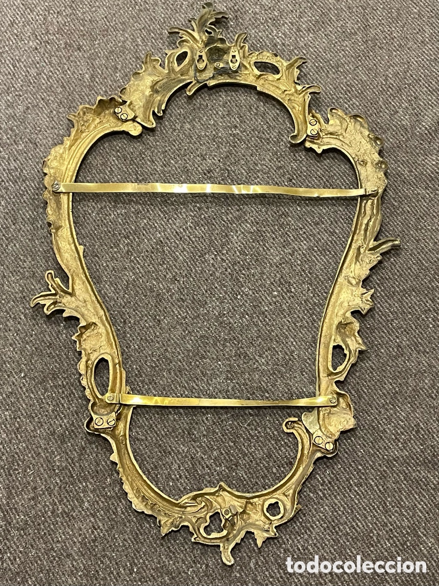 Antig&uuml;edades: Marco de bronce estilo rococ&oacute; (70 &times; 42 cm) - Foto 8
